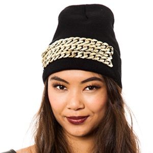 FemmeFreak Chain Beanie